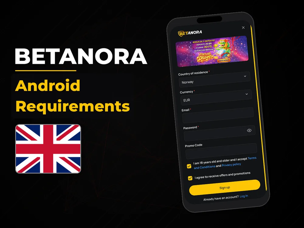 Betanora - Android Requirements