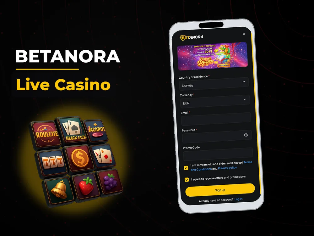 Betanora - Live Casino