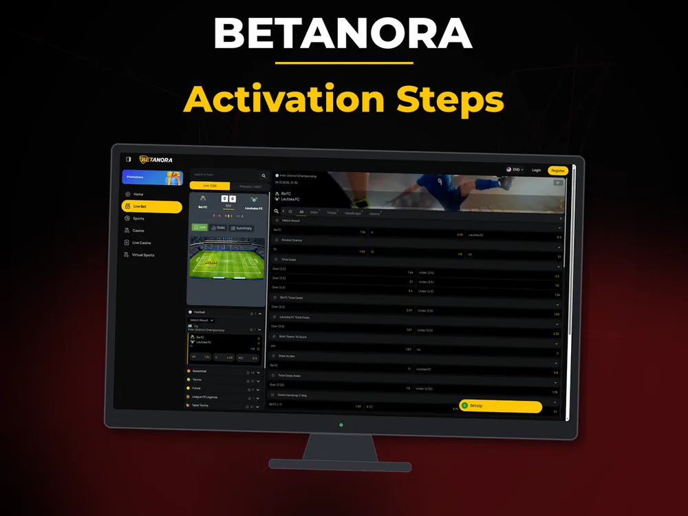 Betanora - Activation Steps