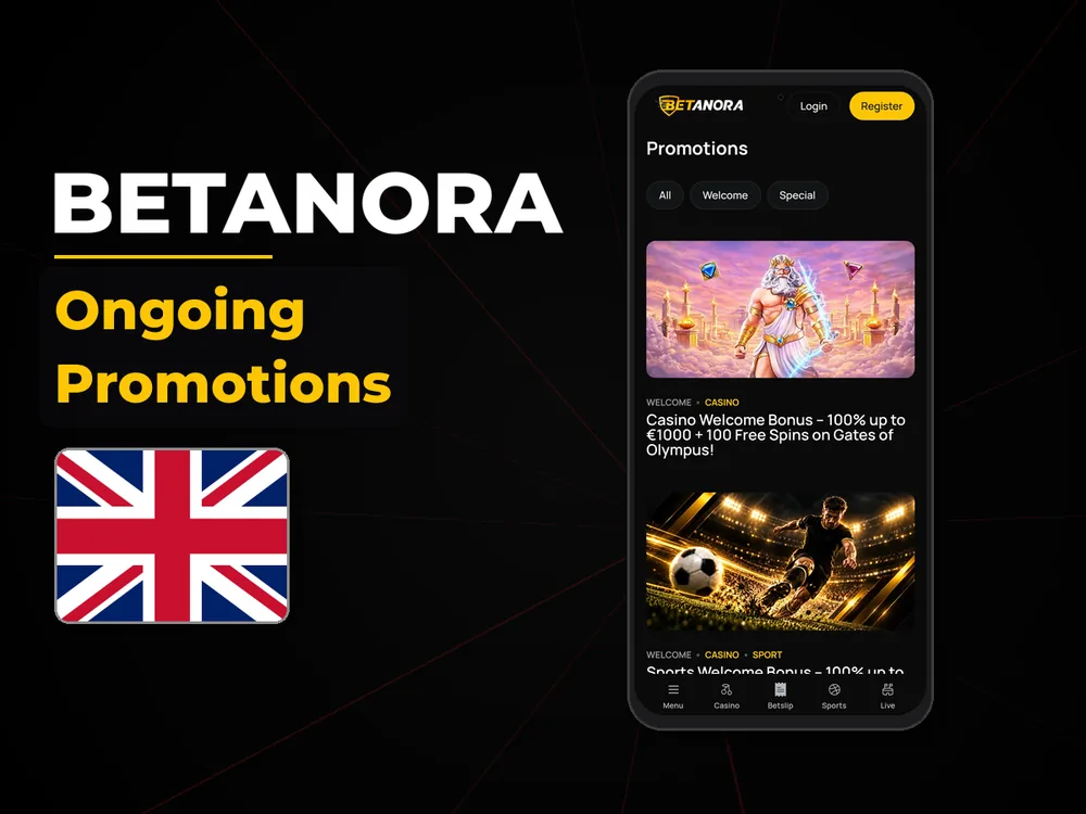 Betanora - Ongoing Promotions