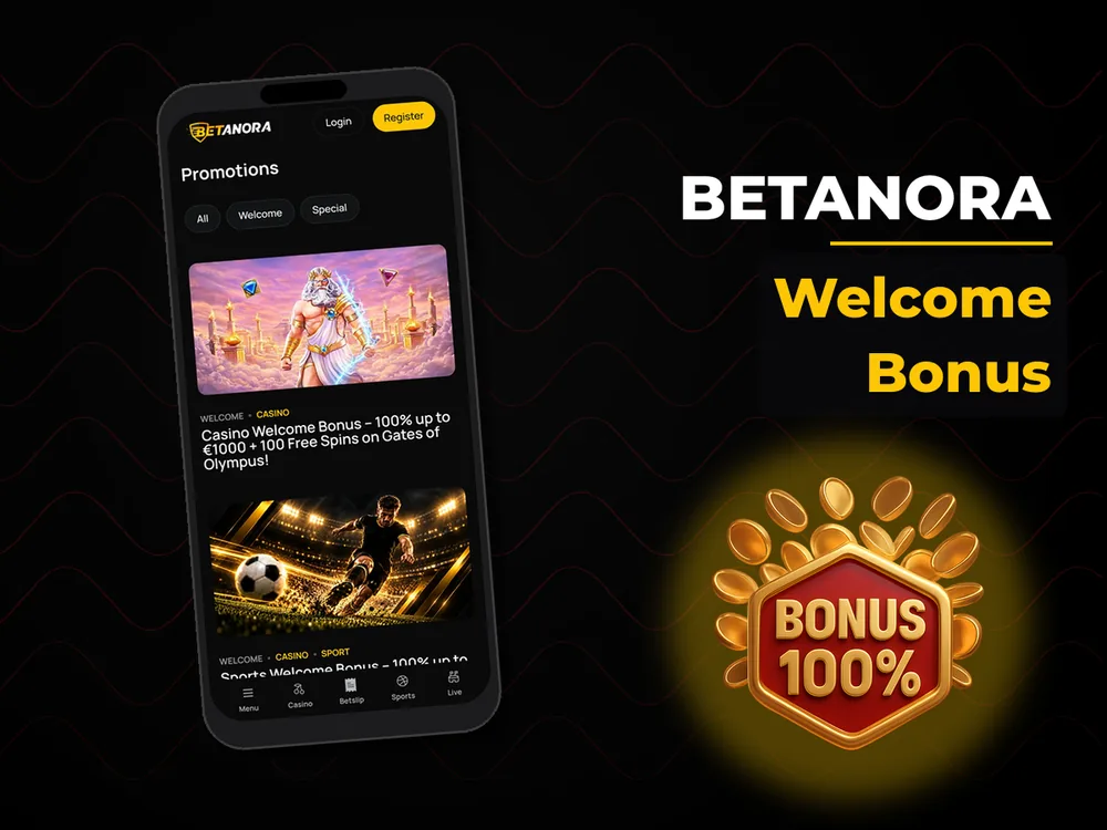 Betanora - Welcome Bonus